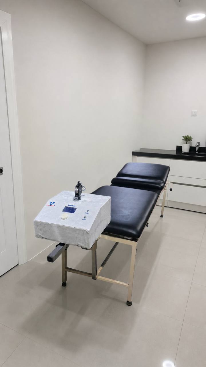 تخت تراکشن دو شکن مخصوص دستگاه کشش